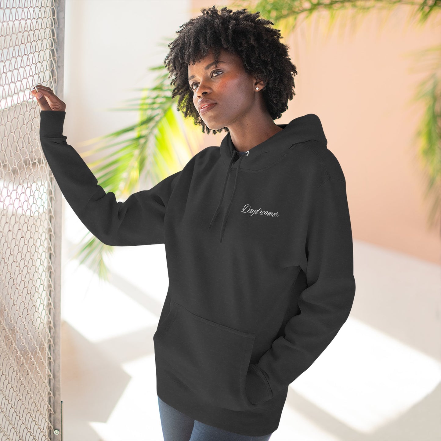 Reverie Three-Panel Fleece Hoodie