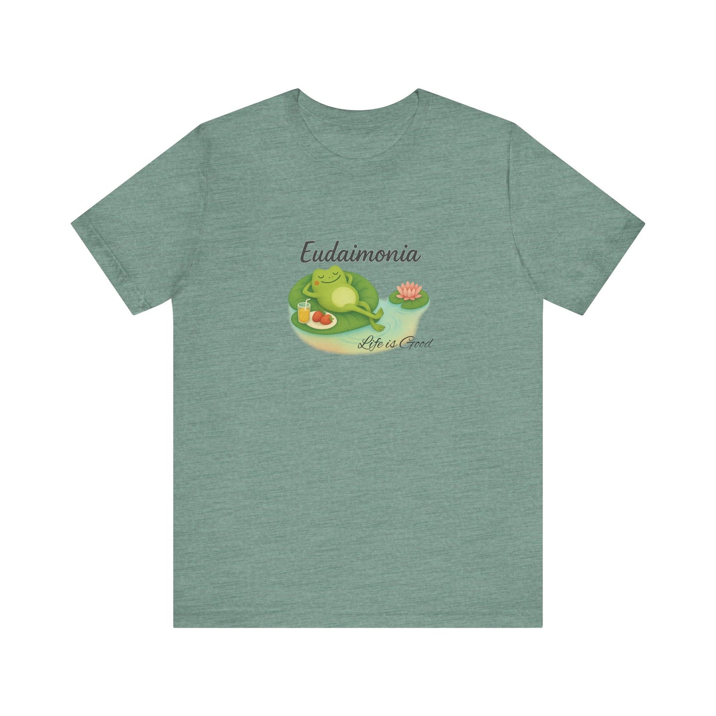 Eudaimonia Unisex Jersey Short Sleeve Tee