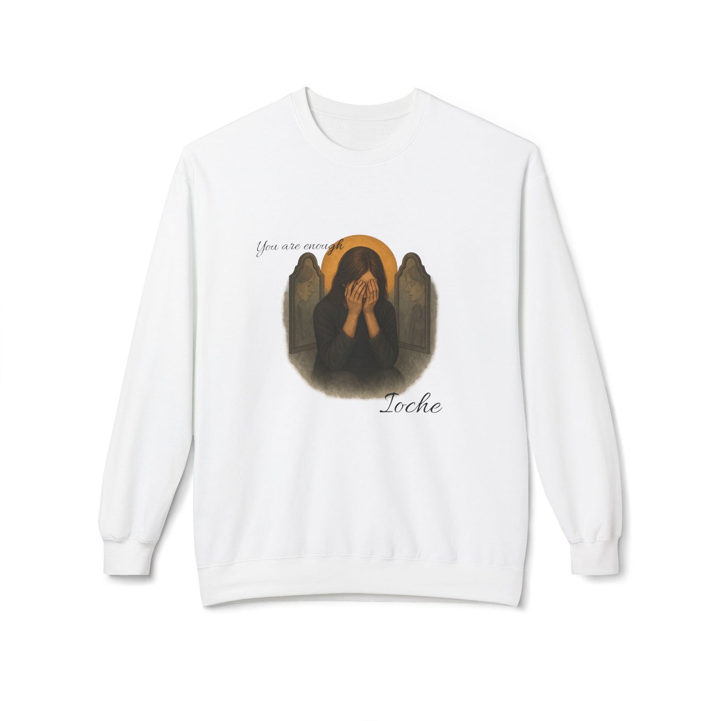 Ioche Unisex Midweight Softstyle Fleece Crewneck Sweatshirt