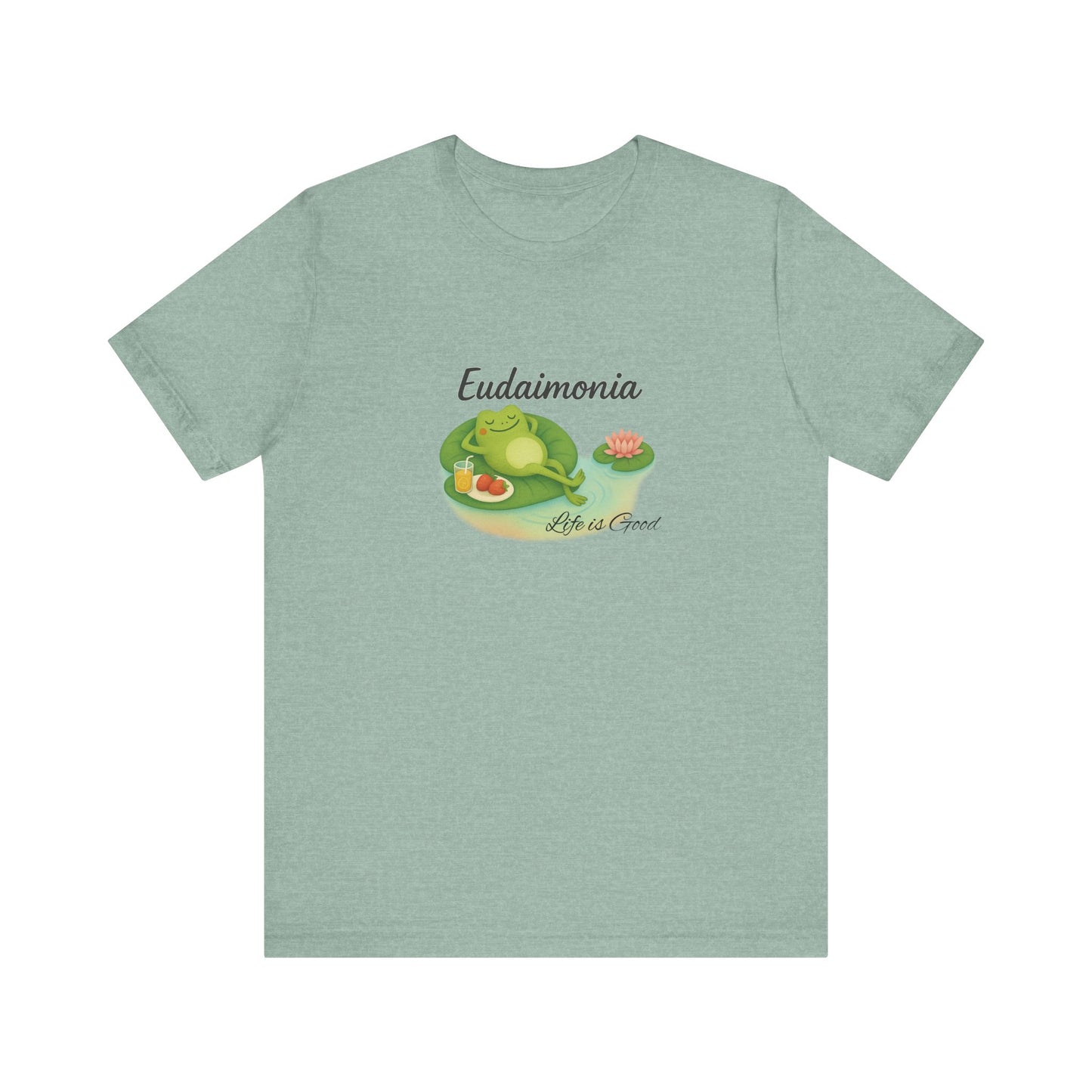 Eudaimonia Unisex Jersey Short Sleeve Tee