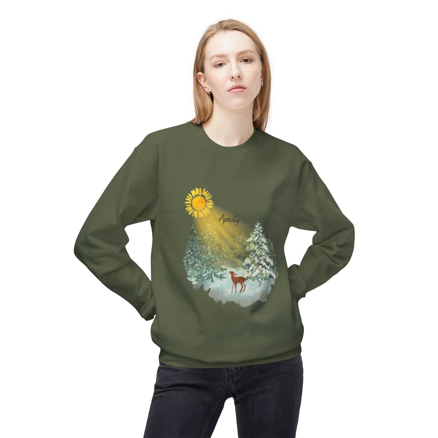 Apricity Fleece Crewneck Sweatshirt