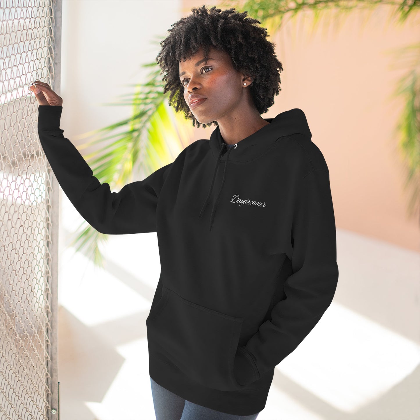 Reverie Three-Panel Fleece Hoodie
