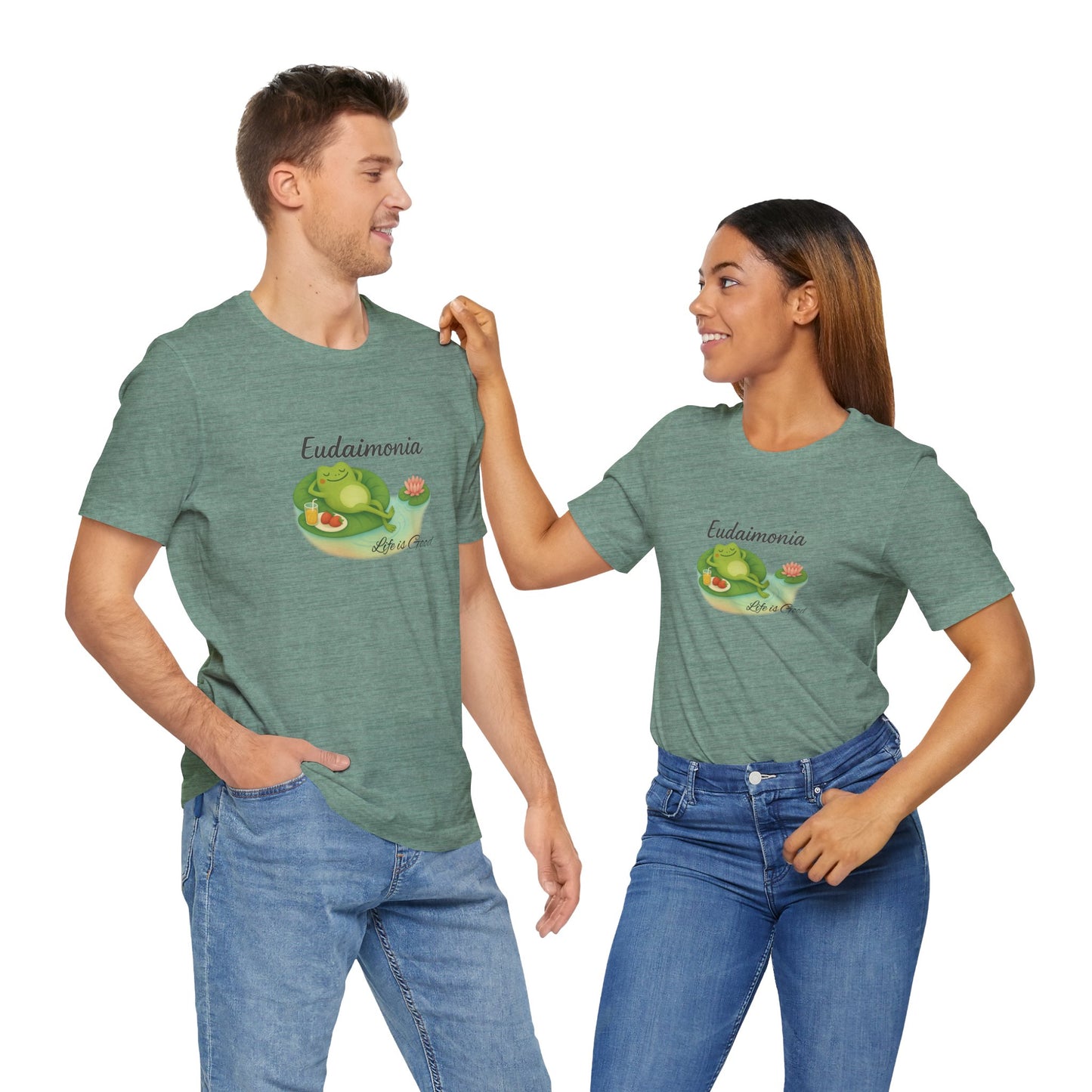 Eudaimonia Unisex Jersey Short Sleeve Tee