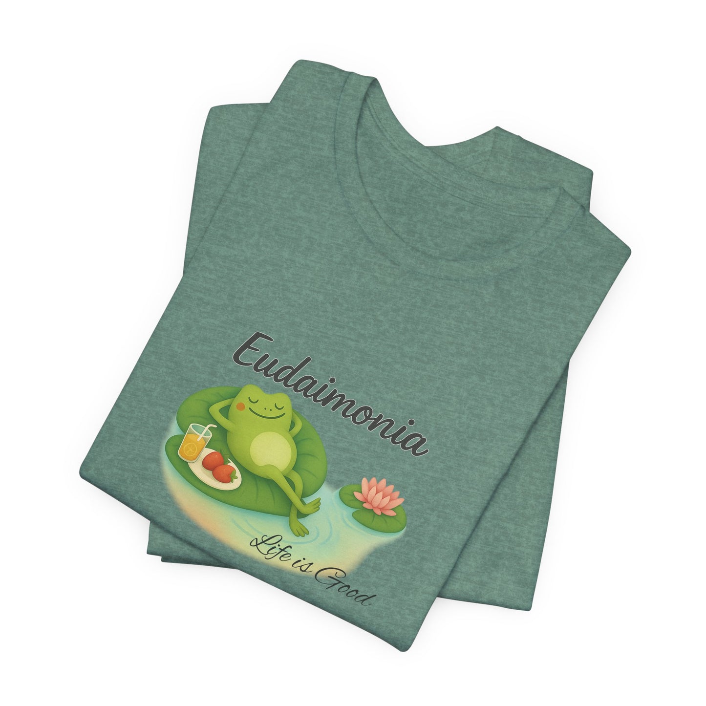Eudaimonia Unisex Jersey Short Sleeve Tee