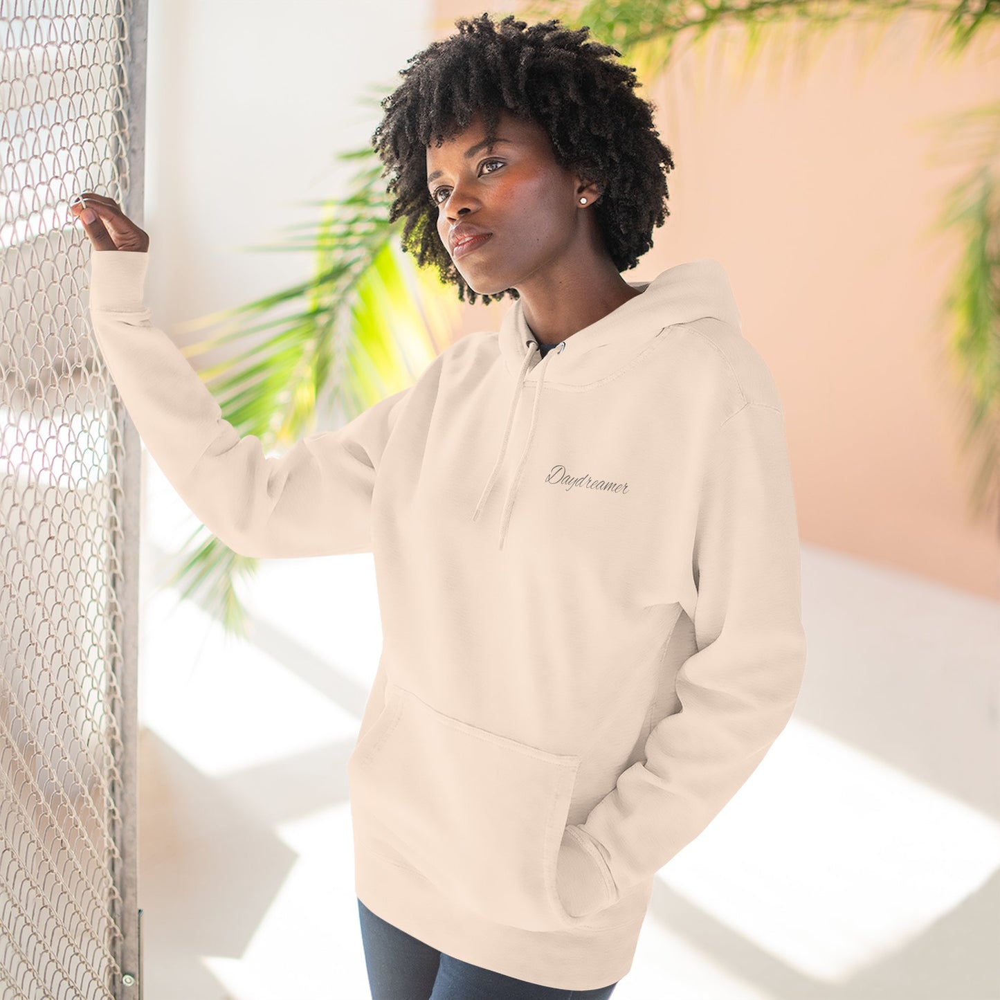 Reverie Three-Panel Fleece Hoodie