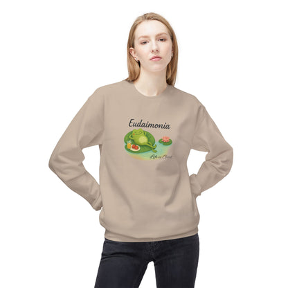 Eudaimonia Unisex Midweight Softstyle Fleece Crewneck Sweatshirt