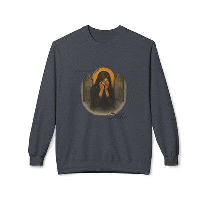 Ioche Unisex Midweight Softstyle Fleece Crewneck Sweatshirt
