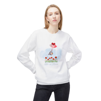 All Is Good Crewneck Sweatshirt - Life is Good Design