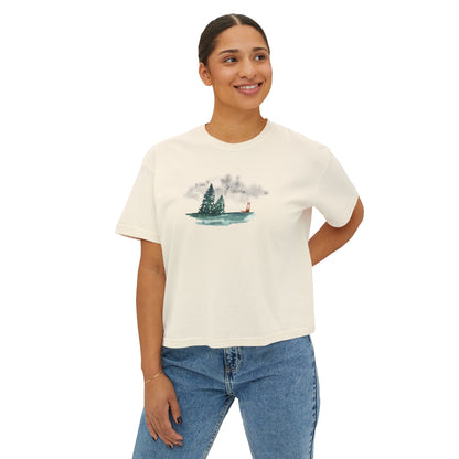 Petrichor Boxy Tee