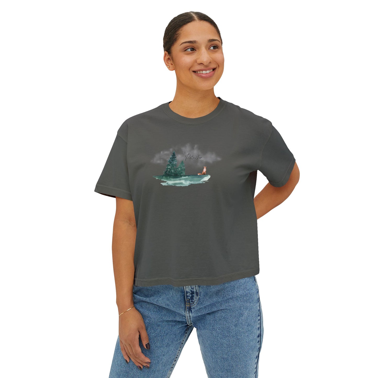Petrichor Boxy Tee