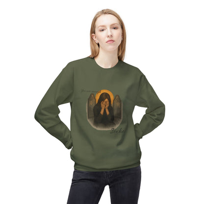 Ioche Unisex Midweight Softstyle Fleece Crewneck Sweatshirt