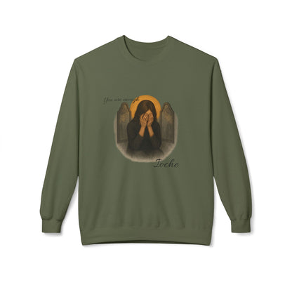 Ioche Unisex Midweight Softstyle Fleece Crewneck Sweatshirt