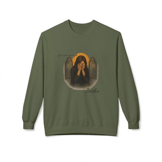 Ioche Unisex Midweight Softstyle Fleece Crewneck Sweatshirt