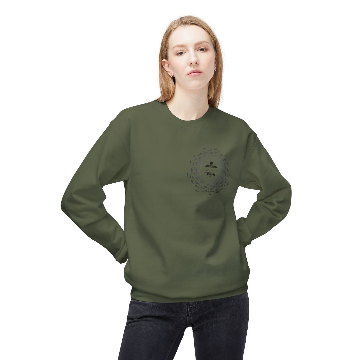 Thalassophile Fleece Crewneck Sweatshirt