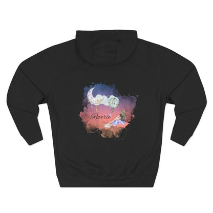Reverie Three-Panel Fleece Hoodie