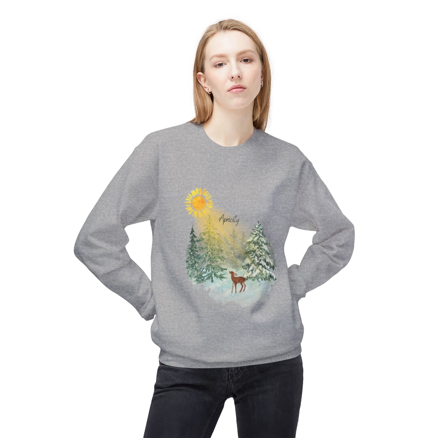 Apricity Fleece Crewneck Sweatshirt