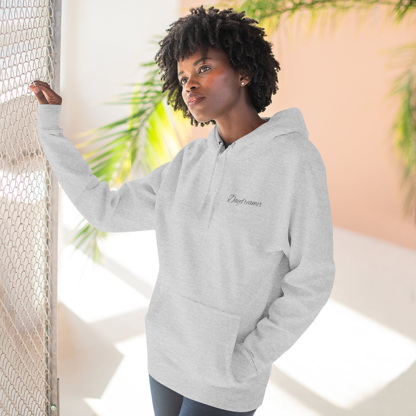 Reverie Three-Panel Fleece Hoodie
