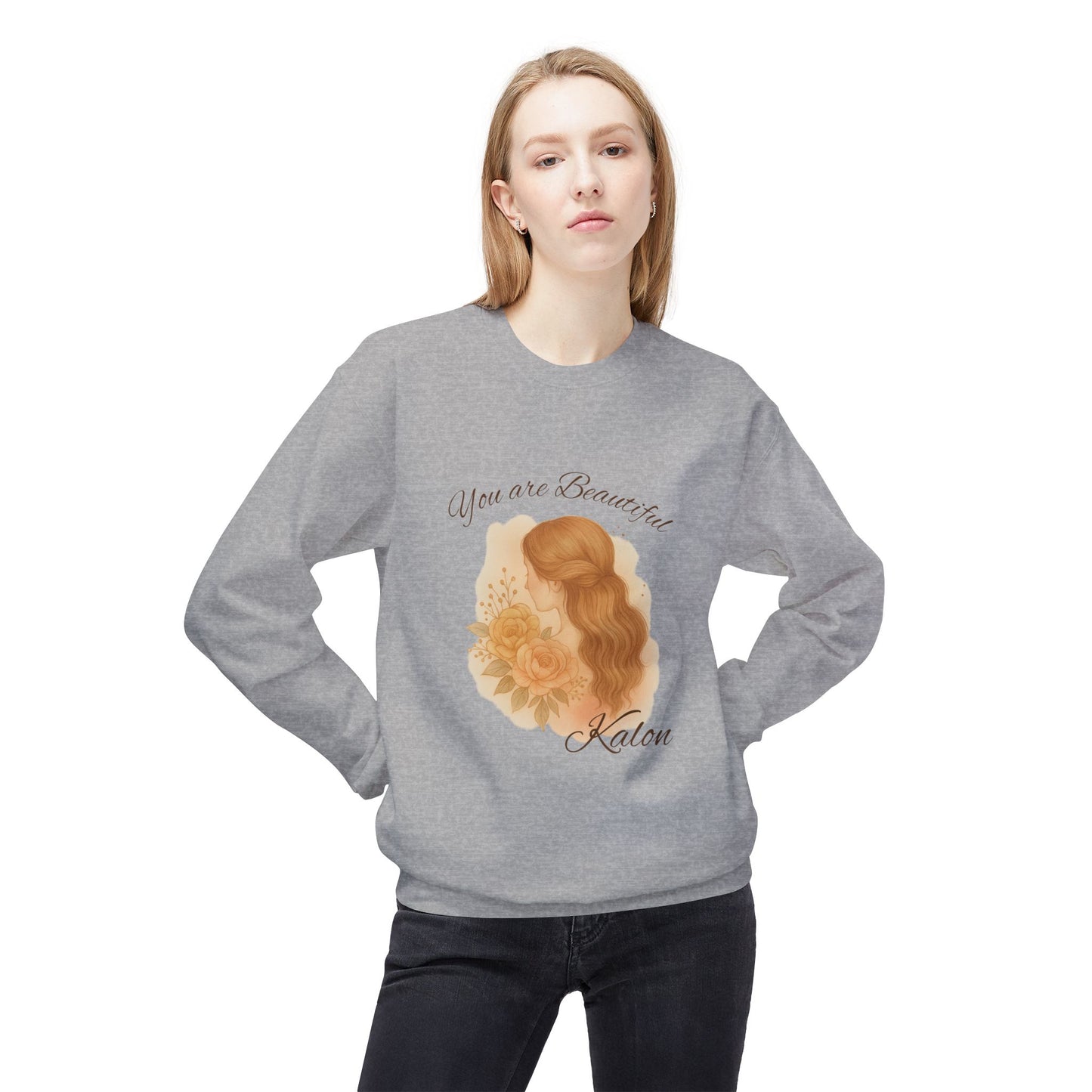 Kalon Unisex Midweight Softstyle Fleece Crewneck Sweatshirt