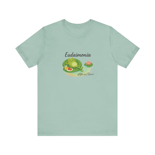 Eudaimonia Unisex Jersey Short Sleeve Tee