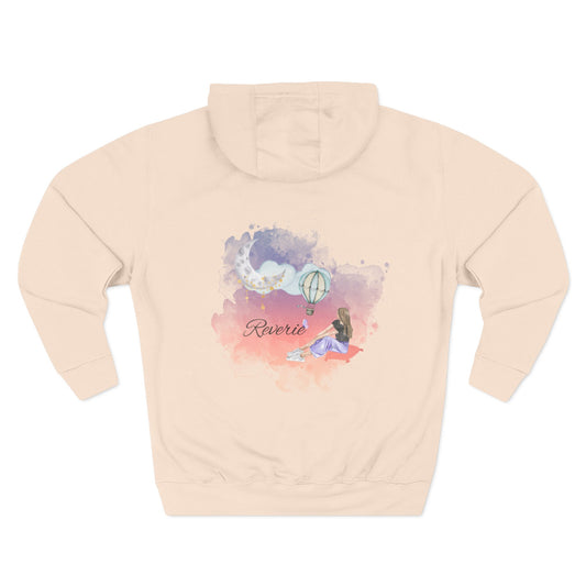 Reverie Three-Panel Fleece Hoodie