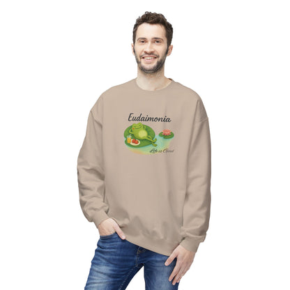 Eudaimonia Unisex Midweight Softstyle Fleece Crewneck Sweatshirt
